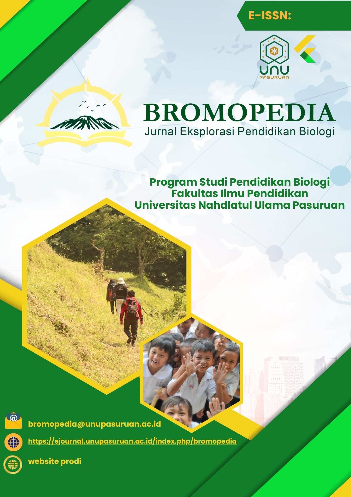 BROMOPEDIA : Jurnal Eksplorasi Pendidikan Biologi Cover
